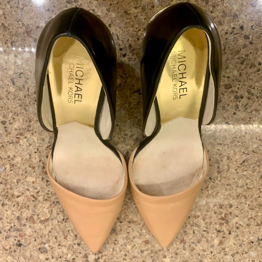 Women's Michael Kors Julieta Two Tone Pumps - Size 7.5M